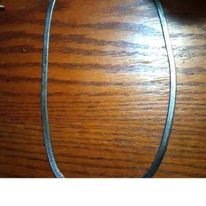 Men's solid sterling silver 20 inch necklace